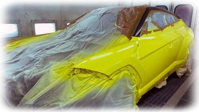 Покраска кузова Lamborghini Urus